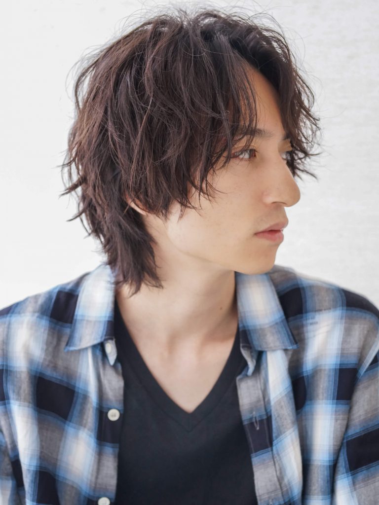 メンノン風ゆるふわマッシュウルフ ゆるスパ メンノン風ゆるふわマッシュウルフ ゆるスパ