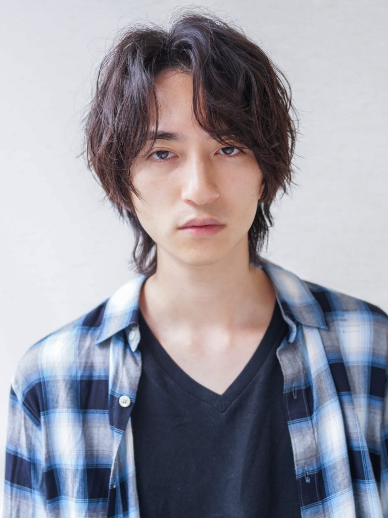 メンノン風ゆるふわマッシュウルフ ゆるスパ メンノン風ゆるふわマッシュウルフ ゆるスパ